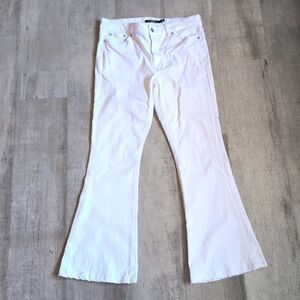 Lauren Ralph Lauren White Jeans Women's 10 Flare